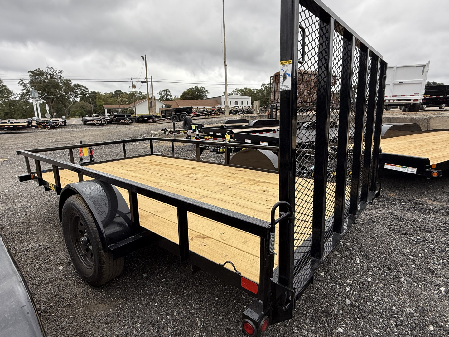 6'5" x 12' Utility Trailer thumbnail 3